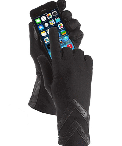 Isotoner Women's Spandex Gloves - Thinsulate Lined