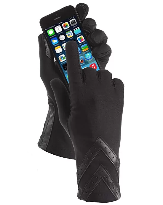 Isotoner Women's Spandex Gloves - Thinsulate Lined