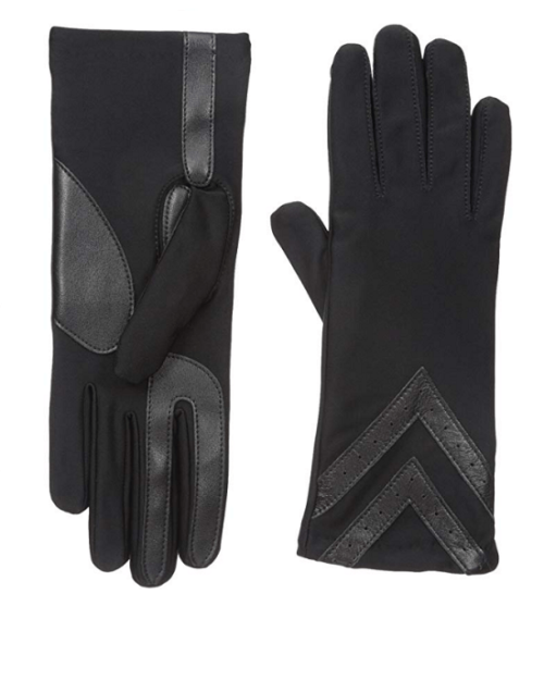 Isotoner Women's Spandex Gloves - Thinsulate Lined