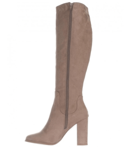 Madden Girl Klash Knee High Boots, Taupe