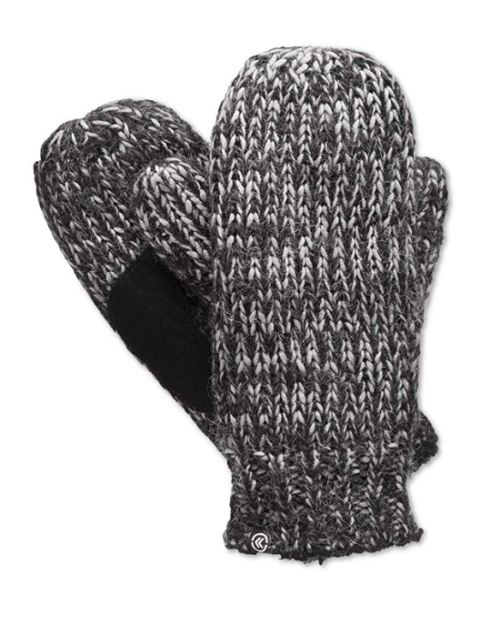 Isotoner Signature Women's Multi Marled Striped Knit Mittens