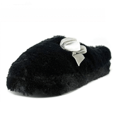 Inc International Concepts Women's Plush Bow Clog Slipper