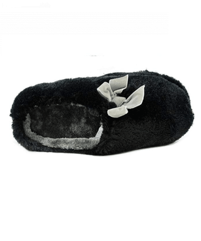 Inc International Concepts Women's Plush Bow Clog Slipper