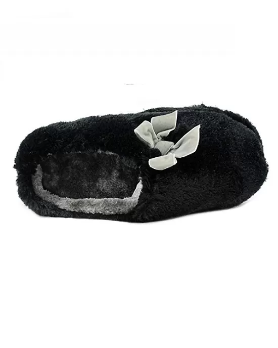 Inc International Concepts Women's Plush Bow Clog Slipper