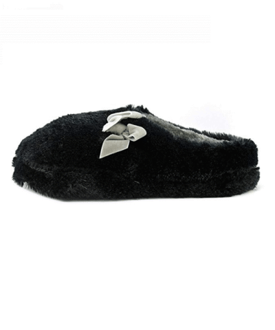 Inc International Concepts Women's Plush Bow Clog Slipper