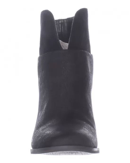 Nine West Dale Pull On Ankle Boots, Black/Black