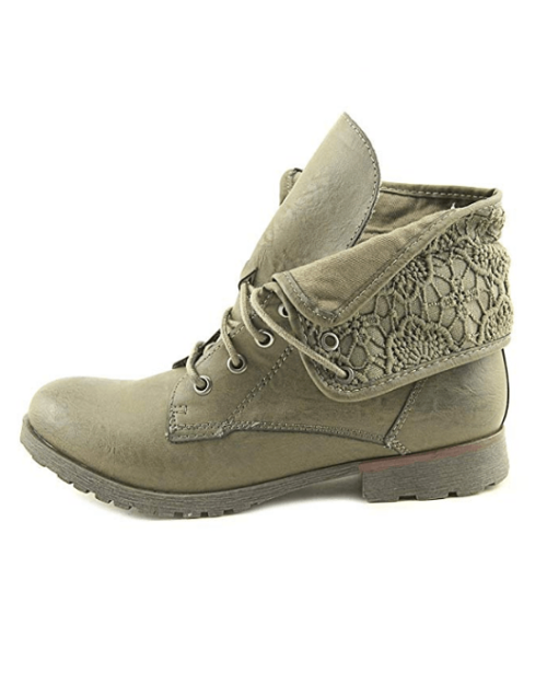 Rock & Candy Women's Spraypaint Combat Boot