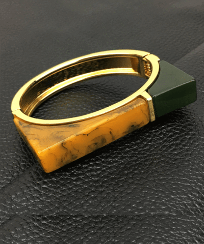 Steffe Acrylic Geometric Bracelets