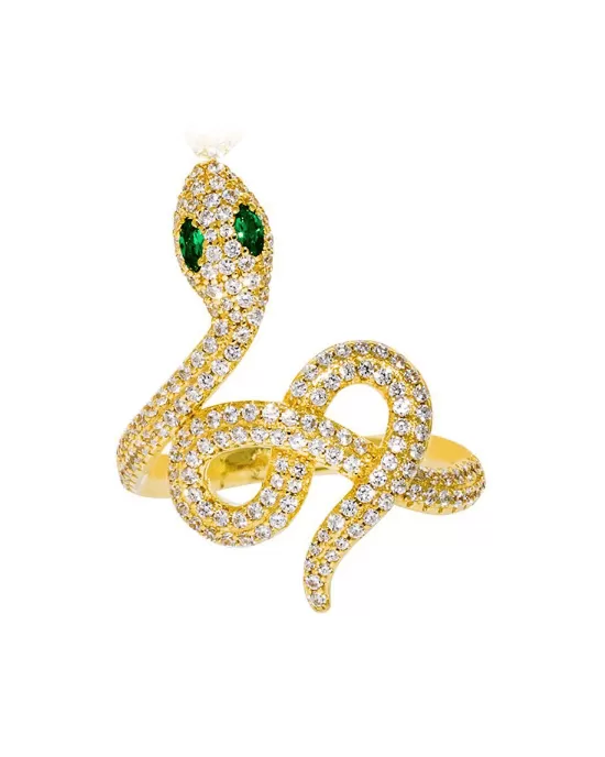 APM MONACO SERPENTINE STATEMENT RING
