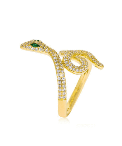 APM MONACO SERPENTINE STATEMENT RING
