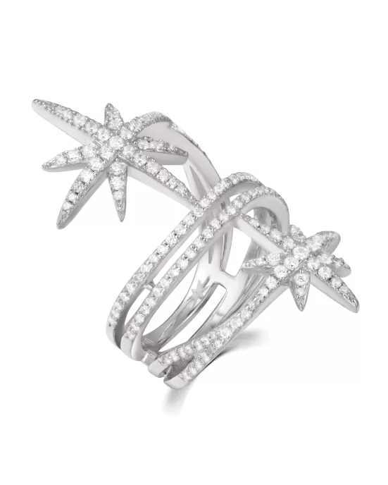 Apm Monaco Double Meteorites Ring