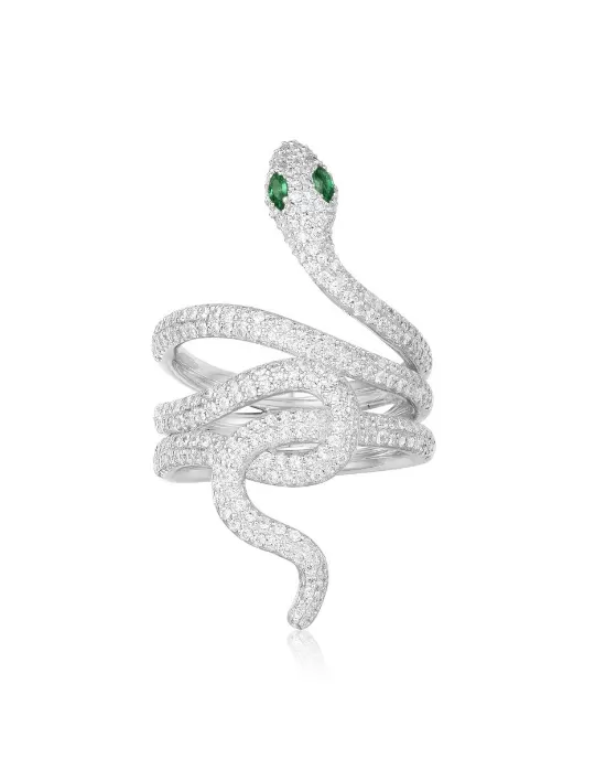 Apm Monaco Serpentine Statement Ring