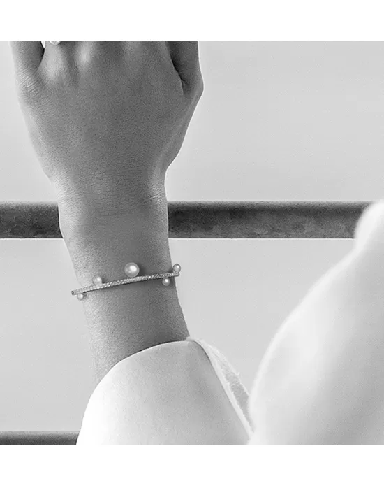 Apm Monaco SATURNE Pearl Bracelet