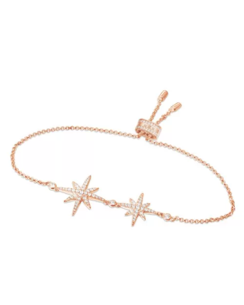 Apm Monaco Pink Silver Double Meteorites Bracelet