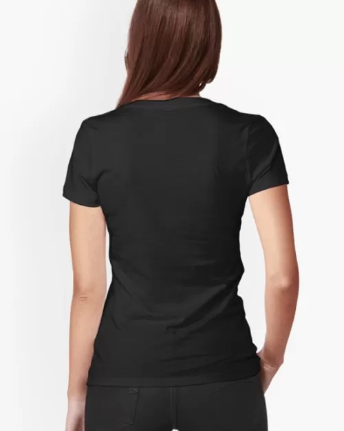 Women's Fitted V-Neck T-Shirt Chinese New Year 2019 - Year of the Pig / Boar