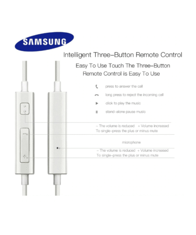 Samsung Earphones EHS64in Headsets With Built-in Microphone 3.5mm