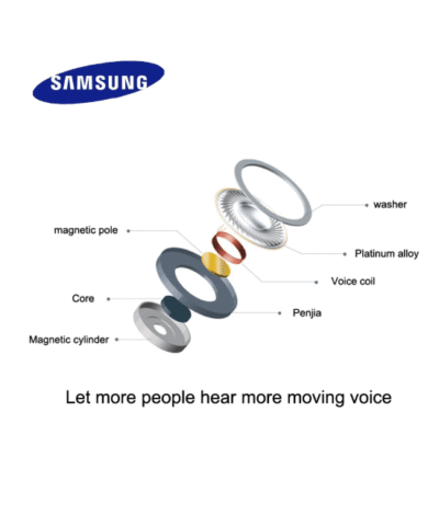 Samsung Earphones EHS64in Headsets With Built-in Microphone 3.5mm