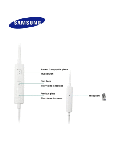 Samsung Earphones EHS64in Headsets With Built-in Microphone 3.5mm