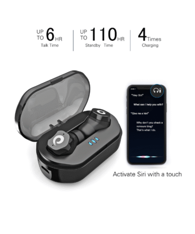 Langsdom Wireless waterproof earphones with Bluetooth