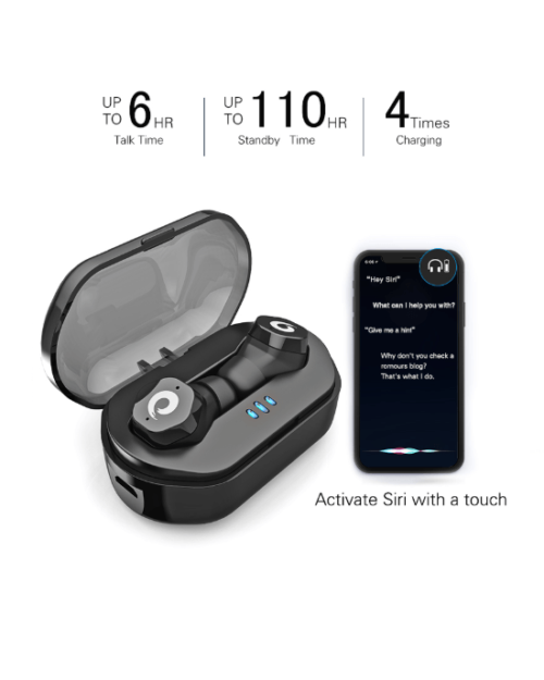 Langsdom Wireless waterproof earphones with Bluetooth
