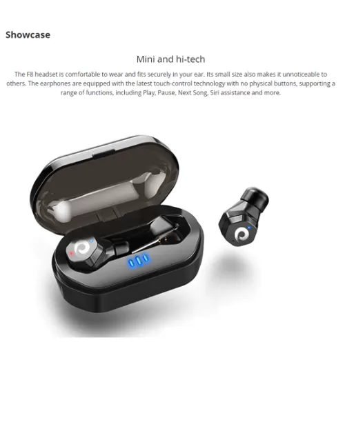 Langsdom Wireless waterproof earphones with Bluetooth