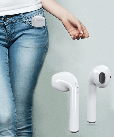 M&J i7s TWS Mini Wireless Bluetooth Earphone Stereo Earbud Headset