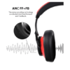 Bluedio T6 Active Noise Cancelling Headphones Wireless Bluetooth Headset