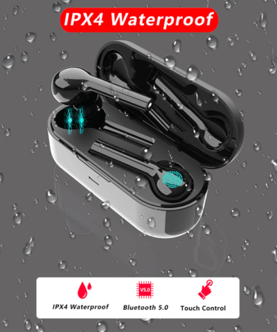 DFOI FreeBud Wireless Bluetooth Earphones 5.0 True Wireless Earbuds Headset