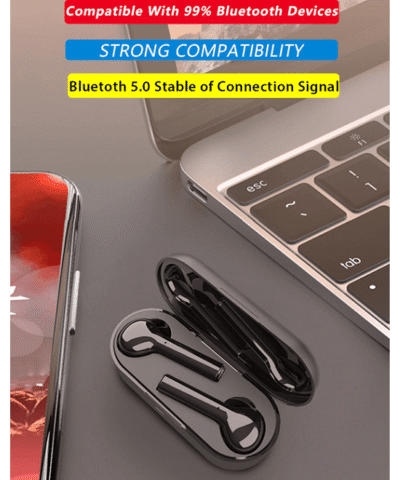 DFOI FreeBud Wireless Bluetooth Earphones 5.0 True Wireless Earbuds Headset