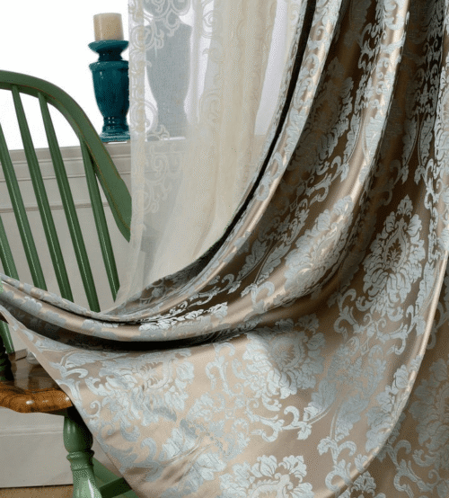 Simba Deco Luxury Jacquard Blind Drapes Window Panel