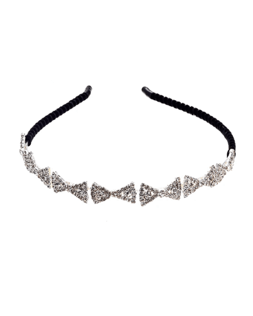 M MISM Women's Elegant Crystal Pearl Hair Bands Headband
