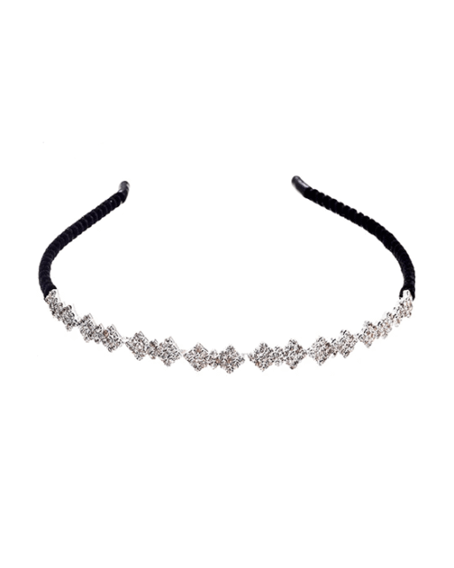 M MISM Women's Elegant Crystal Pearl Hair Bands Headband