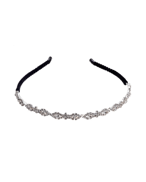 M MISM Women's Elegant Crystal Pearl Hair Bands Headband