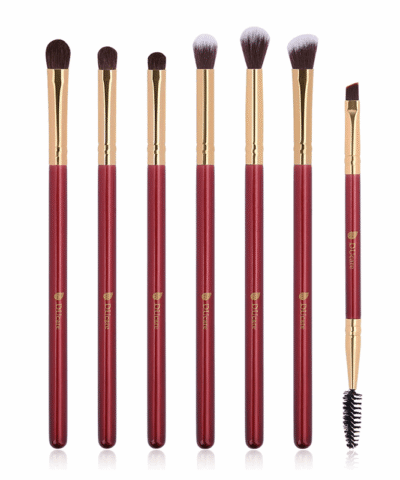 Professional 6 Set Eye Makeup Brush + 1 Eyeshadow Blending Eyebrow Brush