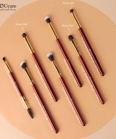 Professional 6 Set Eye Makeup Brush + 1 Eyeshadow Blending Eyebrow Brush