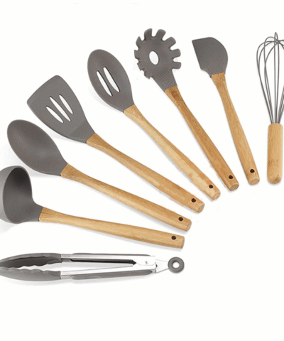 Wooden Cooking Utensils Kitchen Tools Set