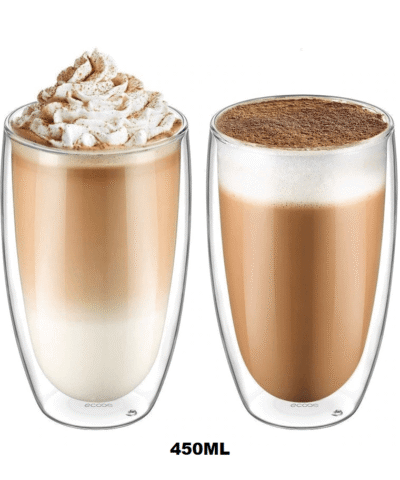 New Double Walled Ecooe Coffee Glasses Cups