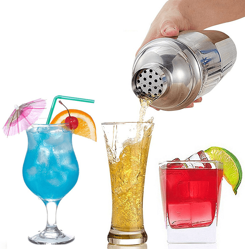Stainless Steel Cocktail Shaker Set