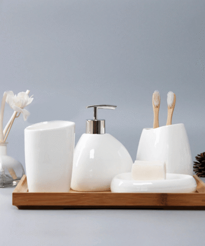 Hollywood Ceramic Bath Accessories