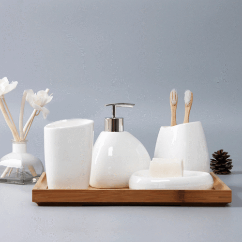 Hollywood Ceramic Bath Accessories