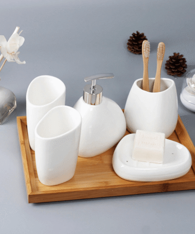 Hollywood Ceramic Bath Accessories