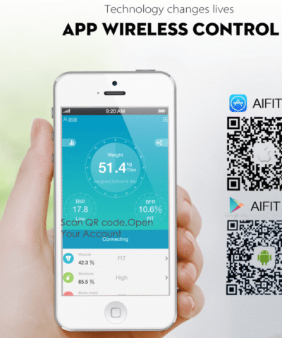 Bluetooth scales floor Body Weight Bathroom Scale Smart Backlit Display Scale Body Weight Body Fat Water Muscle Mass BMI