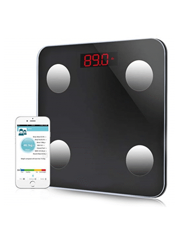 Bluetooth scales floor Body Weight Bathroom Scale Smart Backlit Display Scale Body Weight Body Fat Water Muscle Mass BMI