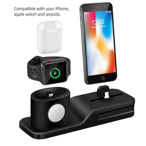 3 in 1 Iphone and Apple Watch Portable Charger
