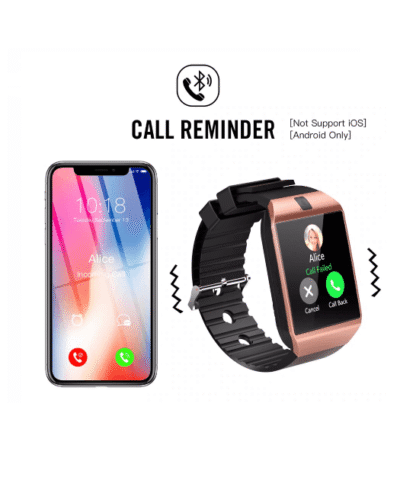 Bluetooth Smartwatch DZ09 For iPhone Samsung Huawei VS Y1 Q18