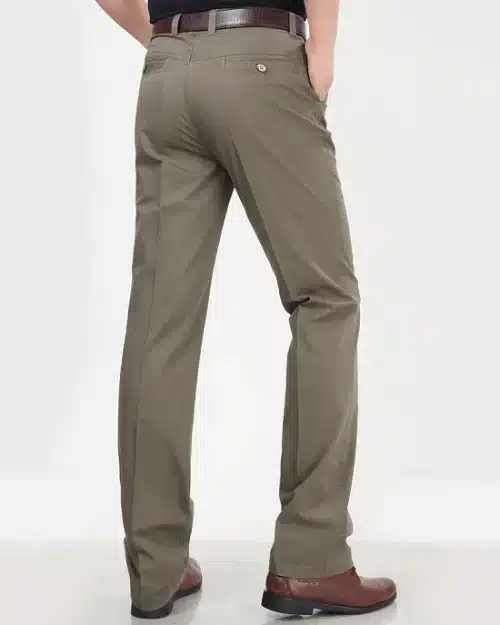 Men's Classic Fit Stretch Cotton Dress Pants