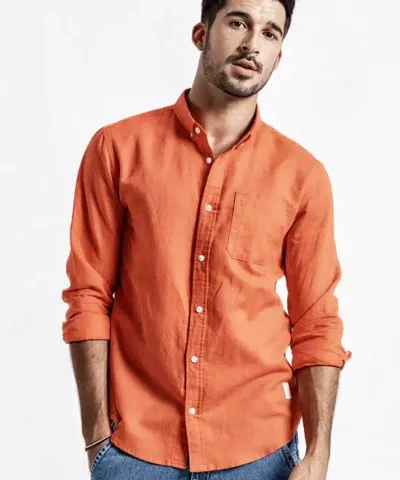 Men's Sea Glass Breezer Linen Shirt