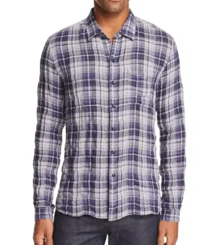Plaid Reversible Regular Fit Shirt