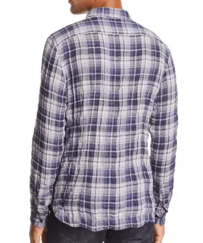 Plaid Reversible Regular Fit Shirt