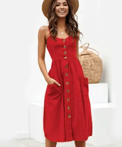 Women's Beach Party Midi Dress